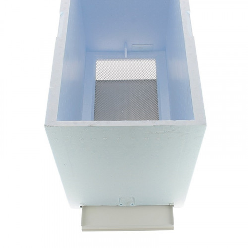 Ruchette Quarti Dadant 6 cadres + Fond aéré & plaque de fermeture