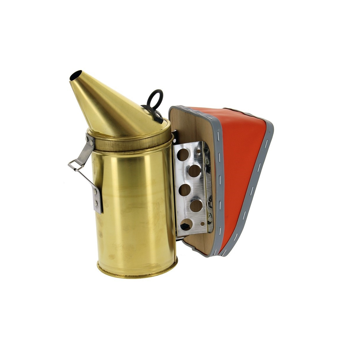 Enfumoir Manuel Pour Apiculture - En Acier Inoxydable - Taille 26x25x11 Cm - Pour Calmer Les Abeilles En Toute Sécurité