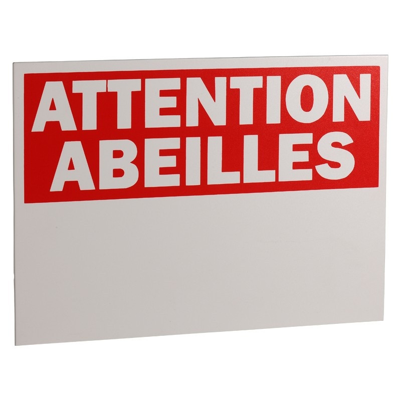 Panneau Attention Abeilles