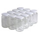 12 pots verre 500 g (370 ml) avec couvercles TO 63