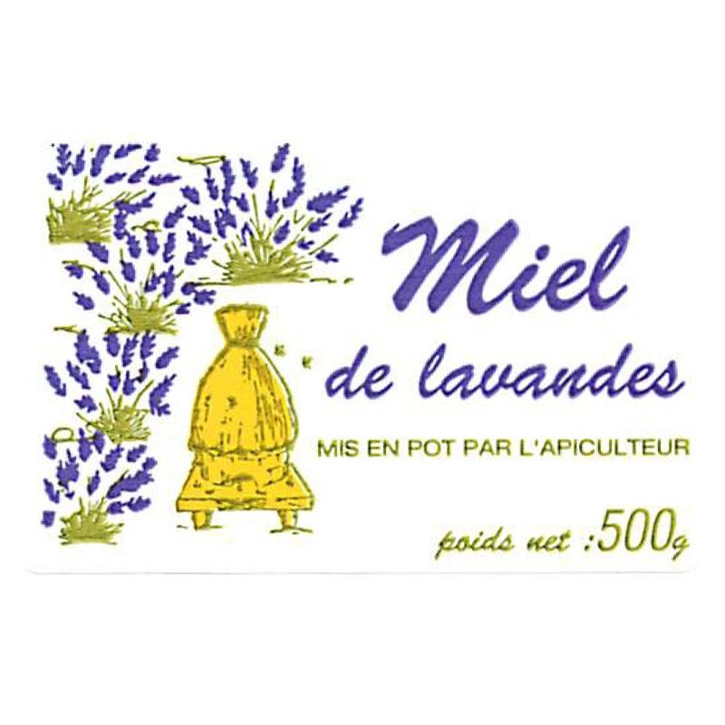 100 étiquettes "Miel de...