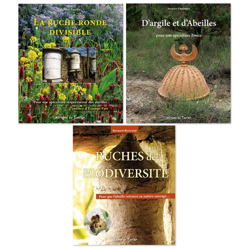 3 livres sur l'apiculture...