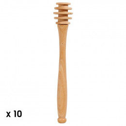 10 cuillères à miel en buis