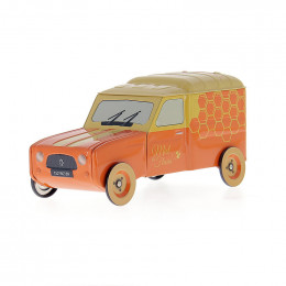 Fourgon Renault 4L miniature "Miel de fleurs"