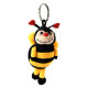 Porte clés Abeille peluche 10 cm