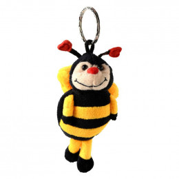 Porte clés Abeille peluche