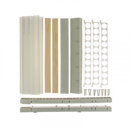 5 fonds Happykeeper en kit pour ruches 12 cadres