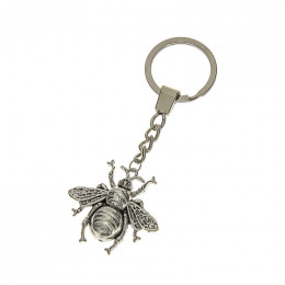 Porte-clés Abeille métal