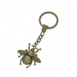 Porte-clés Abeille bronze
