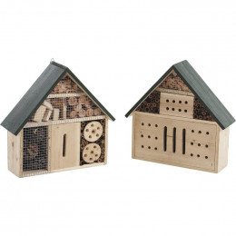 Hôtel à insectes bois 27 cm