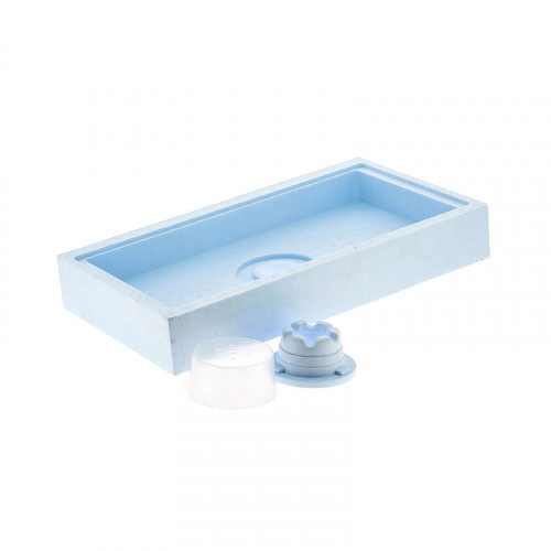 Nourrisseur ruchette polystyrène Dadant 6 cadres gobelet central