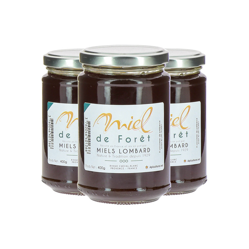 3 x Miel de Forêt 400g...