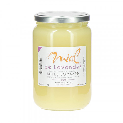 Miel de Lavandes 1kg Miels Lombard Origine France