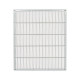 Grille à reine métallique renforcée Dadant 10 cadres