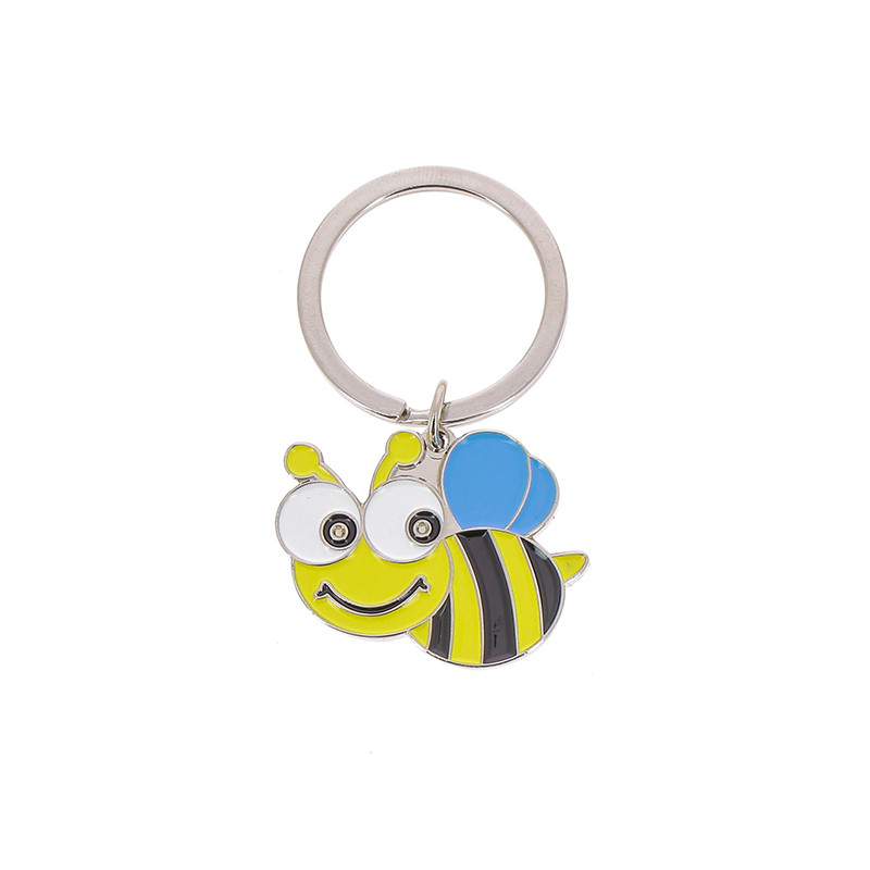 Porte Clés Abeille en Inox