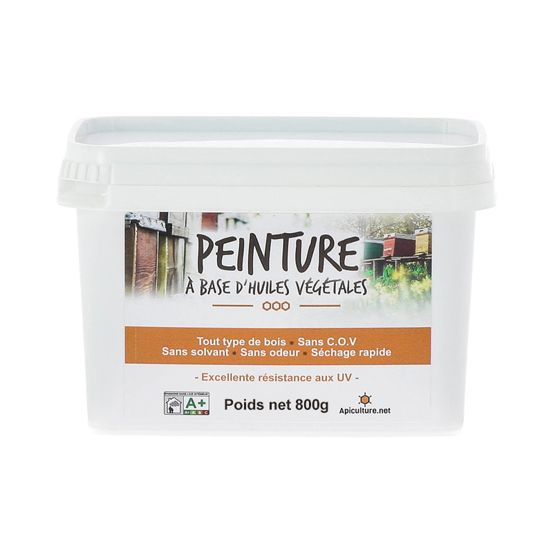 Peinture végétale blanche 800g