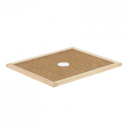 Couvre-cadres bois avec trou central pour Dadant 10 cadres