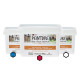Pack Classique : 3 pots de peinture (bleu, bordeaux, blanc)