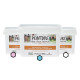 Pack Pastel : 3 pots de peinture (framboise, azur, blanc)
