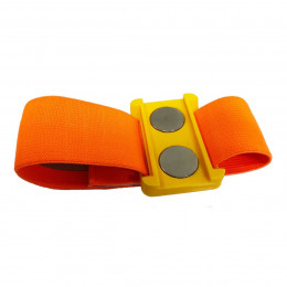 Bracelet aimanté jaune 25 mm