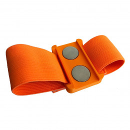Bracelet aimanté orange 27 mm