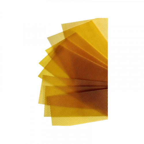 5 kg de feuilles de cire d'abeille gaufrées Dadant corps Sélection 5 kg de feuilles de cire d'abeille gaufrées Dadant corps Sélection