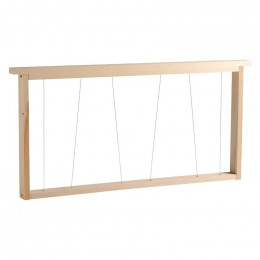 Cadre avec fils verticaux PREMIUM pour ruche Langstroth