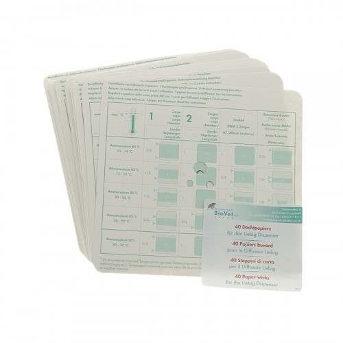 40 buvards pour diffuseur Liebig 40 buvards pour diffuseur Liebig