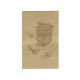 25 sacs bretelles kraft ruche H41x26x14cm