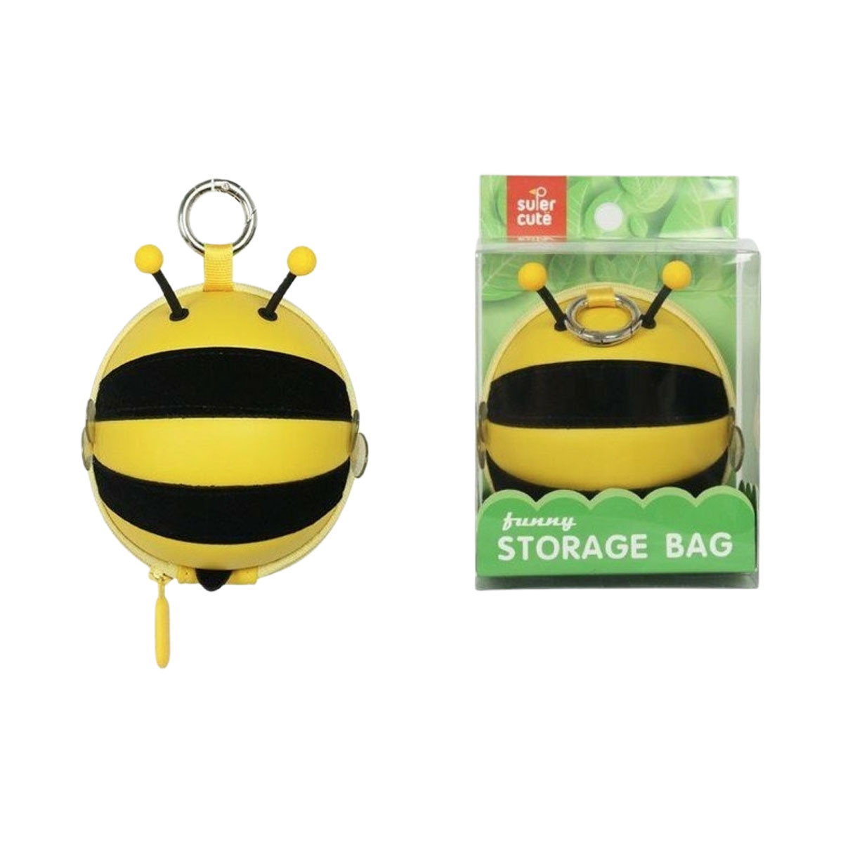Porte-monnaie/clés Abeille