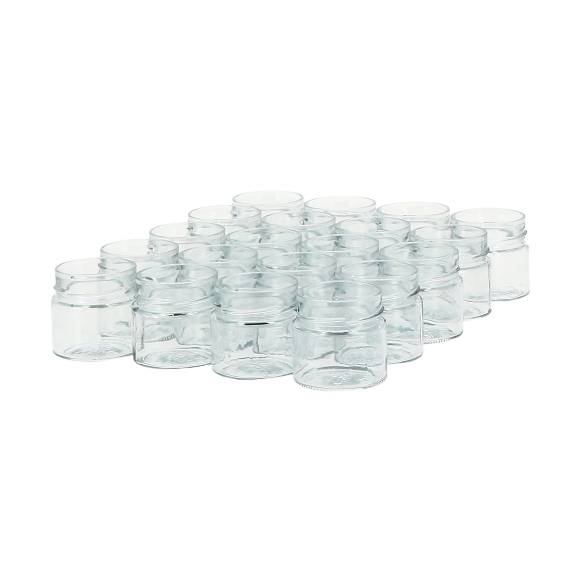 20 pots verre 250 g...