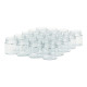 20 pots verre 400 g Modernes TO 70 Deep