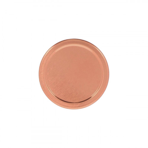 20 Couvercles Twist Off Cuivre TO 70 Deep pour pots Modernes (jupe haute)