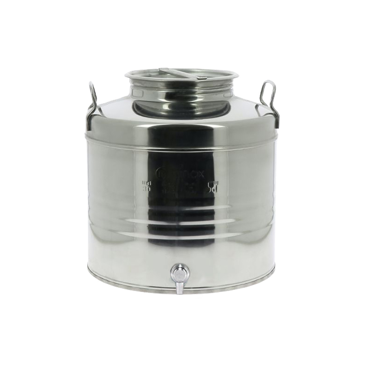 Fût inox 30L avec robinet...