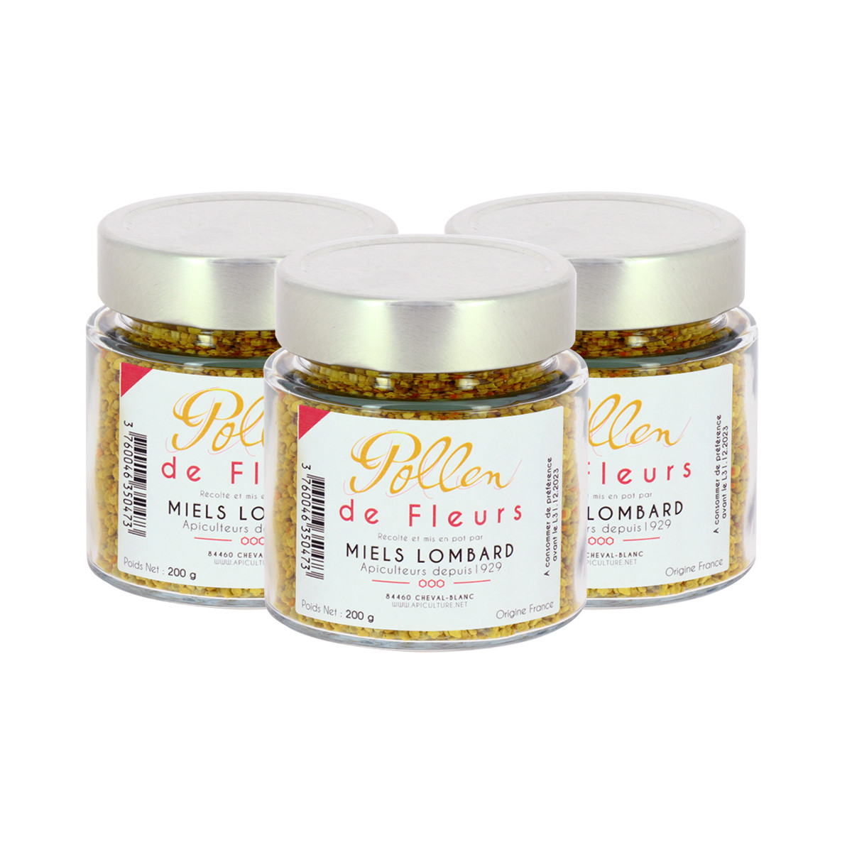 3 x Pollen de Fleurs 200g...