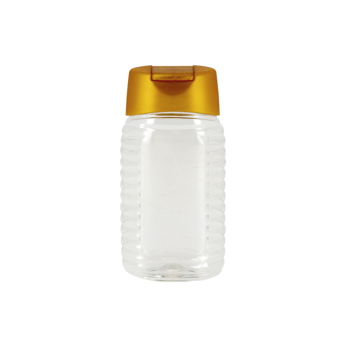 Pot de PET 100 ml transparent, avec couvercle en plastique, blanc, 10  pièces : : Epicerie