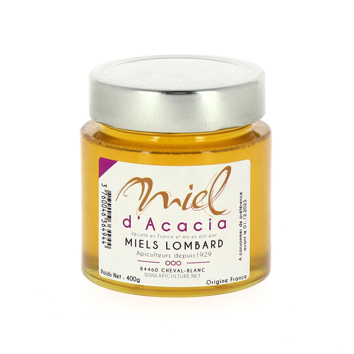 Miel d’Acacia 400g Origine...
