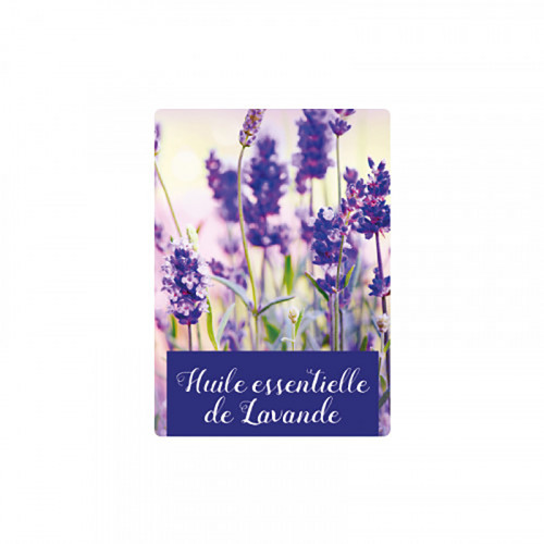 100 étiquettes Huile essentielle de Lavande