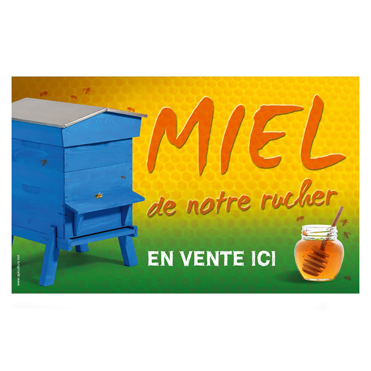 Panneau Miel de notre rucher