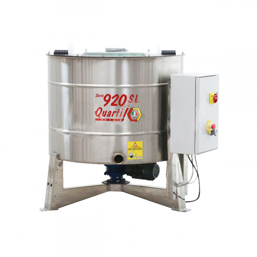 Extracteur 6 cadres Dadant réversible Quarti