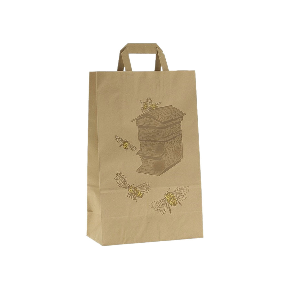 250 sacs kraft recyclables pour pot de miel