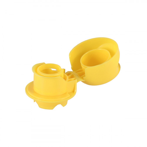 20 bouchons verseurs jaunes pour bidons métal 20 bouchons verseurs jaunes pour bidons métal