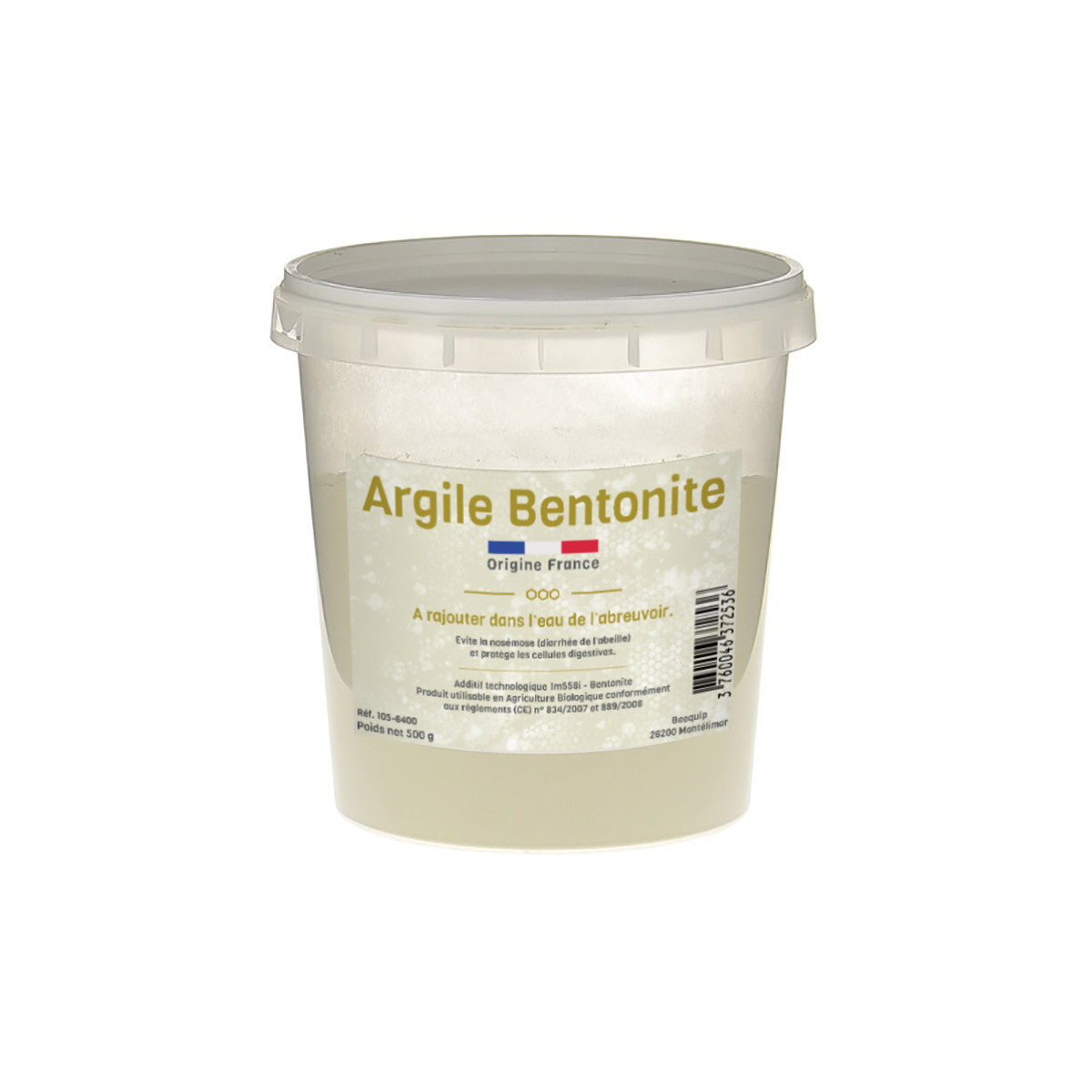 Argile Bentonite grise 500 g