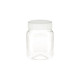 50 couvercles plastique TO 63 pour pots PET