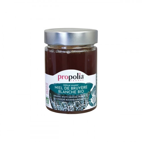 Miel de Bruyère Blanche Bio 400g Origine France