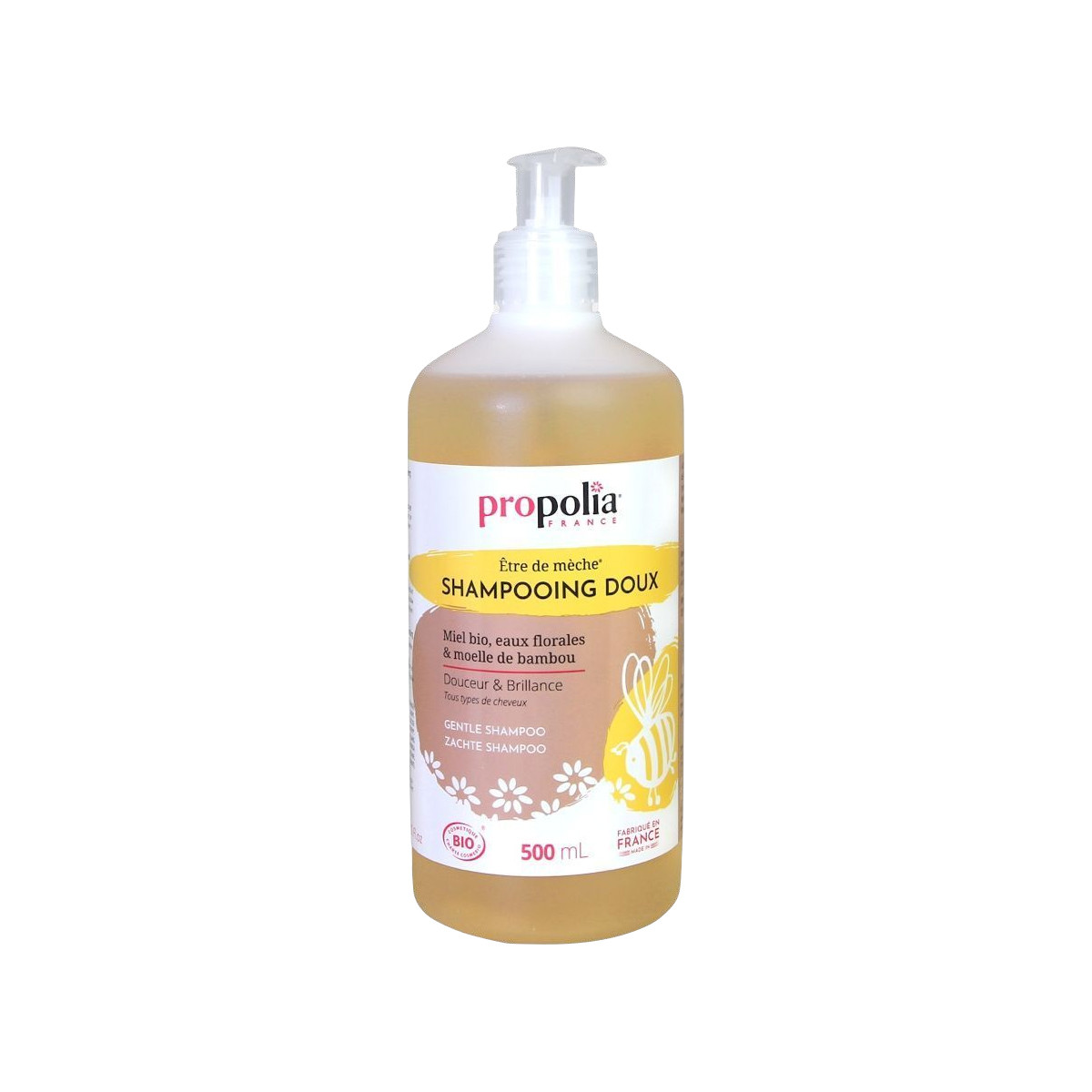 Shampoing doux BIO : Miel &...