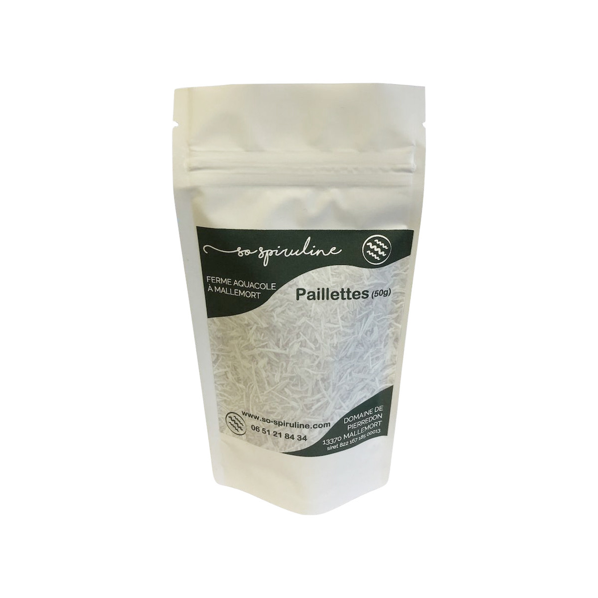 Paillettes de Spiruline 50g