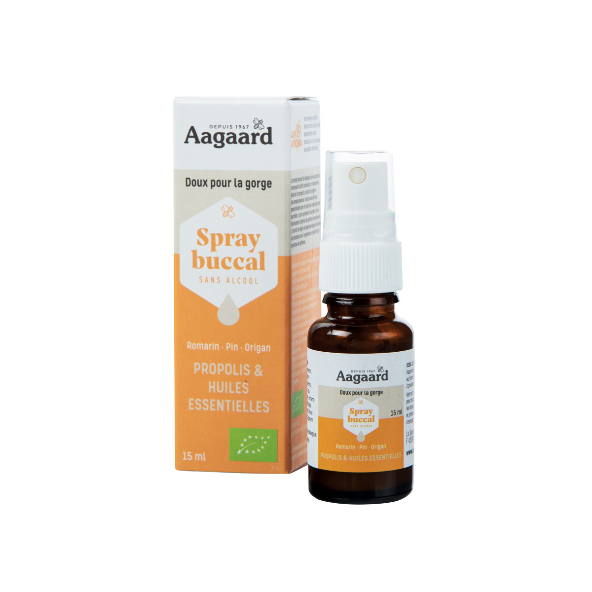 Spray buccal sans alcool 15ml