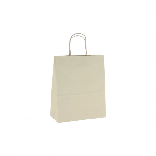 25 Sacs en papier kraft brun lisse H27x22x11cm