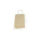 400 Sacs en papier kraft brun lisse H24 x 18 x 8cm